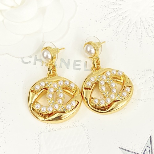 Cheap Chanel Earrings For Women #1234669 Replica Wholesale [$38.00 USD] [ITEM#1234669] on Replica Chanel Earrings