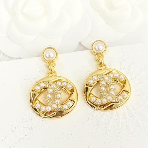 Cheap Chanel Earrings For Women #1234669 Replica Wholesale [$38.00 USD] [ITEM#1234669] on Replica Chanel Earrings