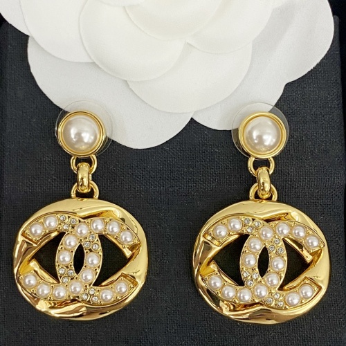 Cheap Chanel Earrings For Women #1234669 Replica Wholesale [$38.00 USD] [ITEM#1234669] on Replica Chanel Earrings