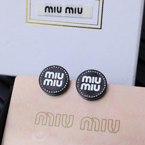 Cheap MIU MIU Earrings For Women #1234693 Replica Wholesale [$27.00 USD] [ITEM#1234693] on Replica MIU MIU Earrings