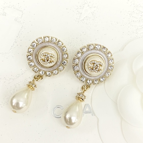 Cheap Chanel Earrings For Women #1234694 Replica Wholesale [$38.00 USD] [ITEM#1234694] on Replica Chanel Earrings