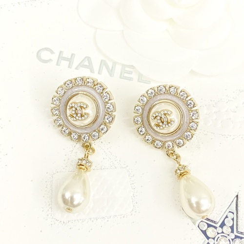 Cheap Chanel Earrings For Women #1234694 Replica Wholesale [$38.00 USD] [ITEM#1234694] on Replica Chanel Earrings