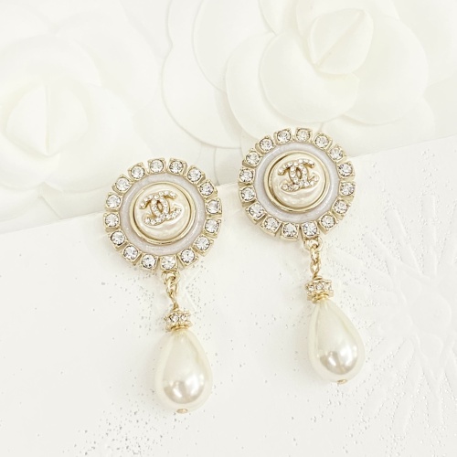 Cheap Chanel Earrings For Women #1234694 Replica Wholesale [$38.00 USD] [ITEM#1234694] on Replica Chanel Earrings