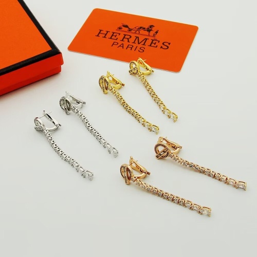 Cheap Hermes Earrings For Women #1234712 Replica Wholesale [$32.00 USD] [ITEM#1234712] on Replica Hermes Earrings