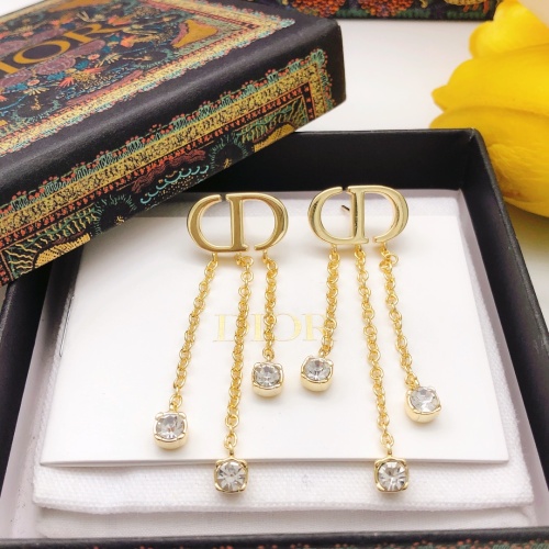 Cheap Christian Dior Earrings For Women #1234723 Replica Wholesale [$27.00 USD] [ITEM#1234723] on Replica Christian Dior Earrings