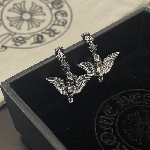 Cheap Chrome Hearts Earrings For Women #1234786 Replica Wholesale [$36.00 USD] [ITEM#1234786] on Replica Chrome Hearts Earrings