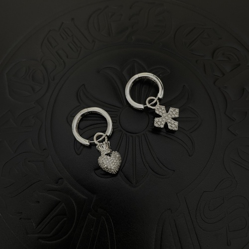 Cheap Chrome Hearts Earrings For Women #1234787 Replica Wholesale [$36.00 USD] [ITEM#1234787] on Replica Chrome Hearts Earrings