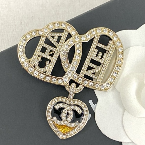 Cheap Chanel Brooches For Women #1234794 Replica Wholesale [$38.00 USD] [ITEM#1234794] on Replica Chanel Brooches