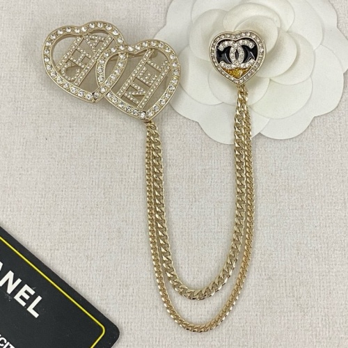 Cheap Chanel Brooches For Women #1234796 Replica Wholesale [$40.00 USD] [ITEM#1234796] on Replica Chanel Brooches