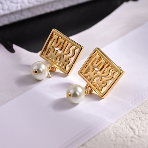 Cheap Christian Dior Earrings For Women #1234823 Replica Wholesale [$25.00 USD] [ITEM#1234823] on Replica Christian Dior Earrings