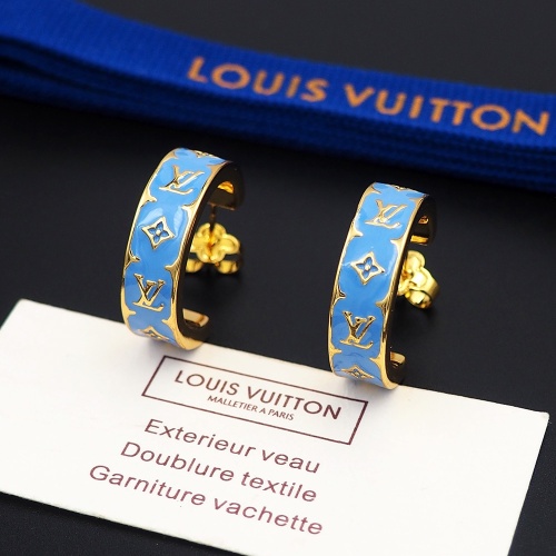 Cheap Louis Vuitton Earrings For Women #1234831 Replica Wholesale [$27.00 USD] [ITEM#1234831] on Replica Louis Vuitton Earrings