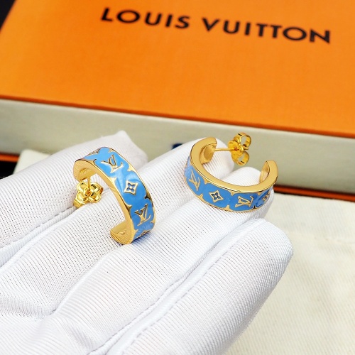 Cheap Louis Vuitton Earrings For Women #1234831 Replica Wholesale [$27.00 USD] [ITEM#1234831] on Replica Louis Vuitton Earrings