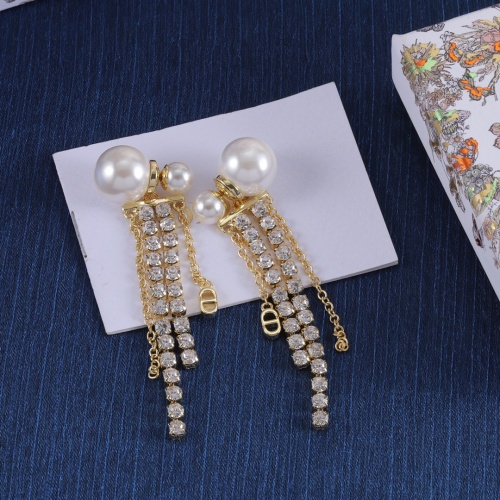 Cheap Christian Dior Earrings For Women #1234837 Replica Wholesale [$27.00 USD] [ITEM#1234837] on Replica Christian Dior Earrings