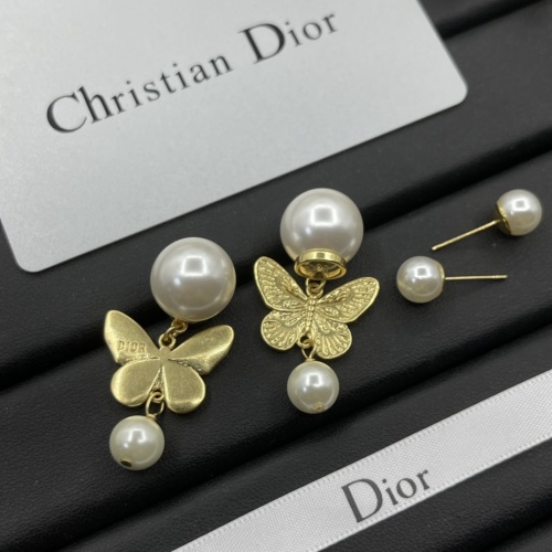 Cheap Christian Dior Earrings For Women #1234839 Replica Wholesale [$27.00 USD] [ITEM#1234839] on Replica Christian Dior Earrings