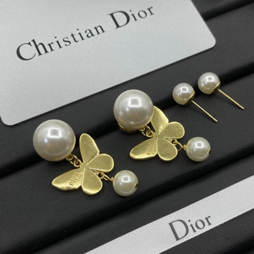 Cheap Christian Dior Earrings For Women #1234839 Replica Wholesale [$27.00 USD] [ITEM#1234839] on Replica Christian Dior Earrings