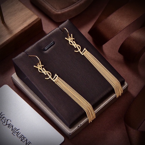 Cheap Yves Saint Laurent YSL Earrings For Women #1234876 Replica Wholesale [$27.00 USD] [ITEM#1234876] on Replica Yves Saint Laurent YSL Earrings