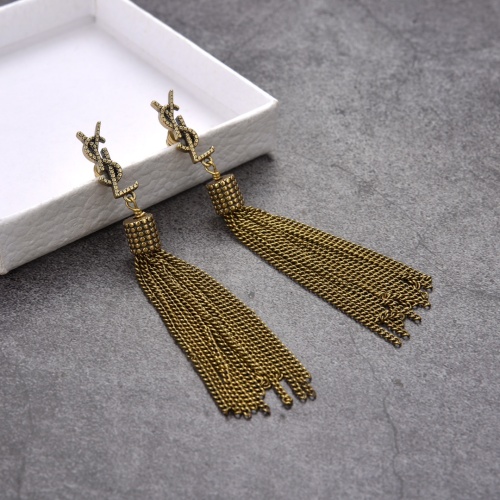 Cheap Yves Saint Laurent YSL Earrings For Women #1234877 Replica Wholesale [$29.00 USD] [ITEM#1234877] on Replica Yves Saint Laurent YSL Earrings