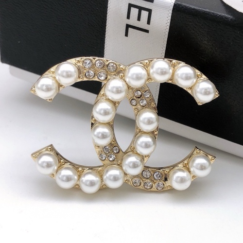 Cheap Chanel Brooches For Women #1234907 Replica Wholesale [$29.00 USD] [ITEM#1234907] on Replica Chanel Brooches