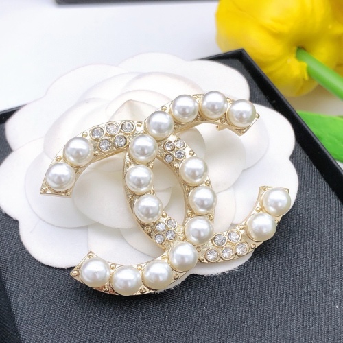 Cheap Chanel Brooches For Women #1234907 Replica Wholesale [$29.00 USD] [ITEM#1234907] on Replica Chanel Brooches