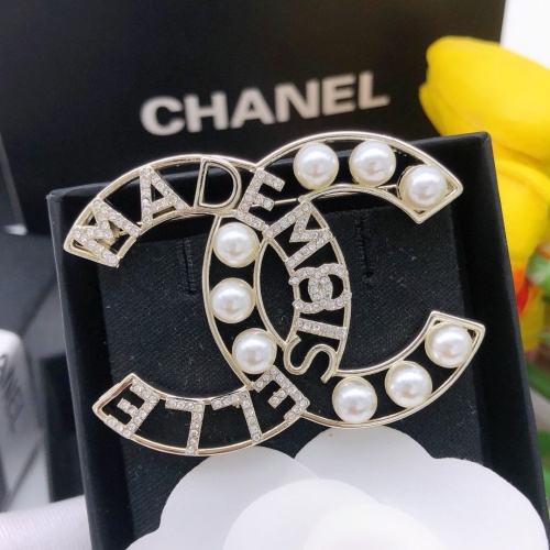 Cheap Chanel Brooches For Women #1234911 Replica Wholesale [$29.00 USD] [ITEM#1234911] on Replica Chanel Brooches