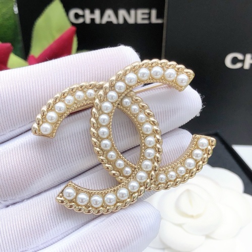 Cheap Chanel Brooches For Women #1234913 Replica Wholesale [$32.00 USD] [ITEM#1234913] on Replica Chanel Brooches