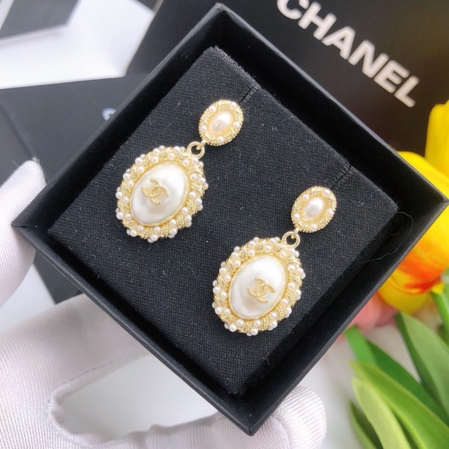 Cheap Chanel Earrings For Women #1234918 Replica Wholesale [$29.00 USD] [ITEM#1234918] on Replica Chanel Earrings