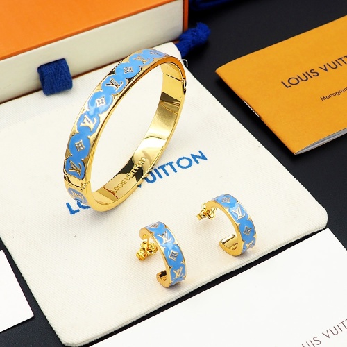 Cheap Louis Vuitton LV Jewelry Set #1234989 Replica Wholesale [$48.00 USD] [ITEM#1234989] on Replica Louis Vuitton LV Jewelry Set