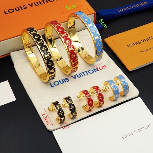 Cheap Louis Vuitton LV Jewelry Set #1234989 Replica Wholesale [$48.00 USD] [ITEM#1234989] on Replica Louis Vuitton LV Jewelry Set