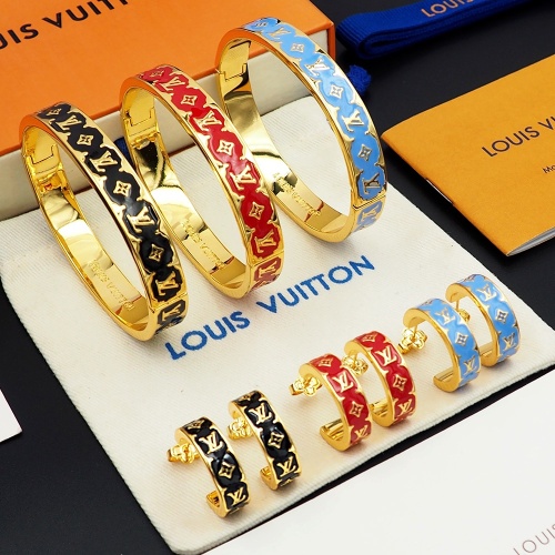 Cheap Louis Vuitton LV Jewelry Set #1234991 Replica Wholesale [$48.00 USD] [ITEM#1234991] on Replica Louis Vuitton LV Jewelry Set