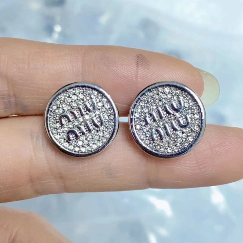 Cheap MIU MIU Earrings For Women #1235044 Replica Wholesale [$29.00 USD] [ITEM#1235044] on Replica MIU MIU Earrings