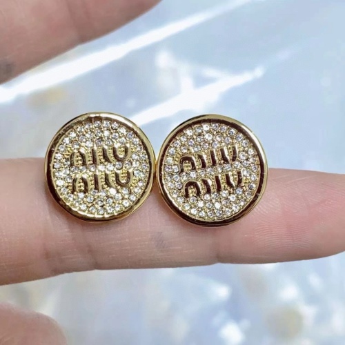 Cheap MIU MIU Earrings For Women #1235045 Replica Wholesale [$29.00 USD] [ITEM#1235045] on Replica MIU MIU Earrings