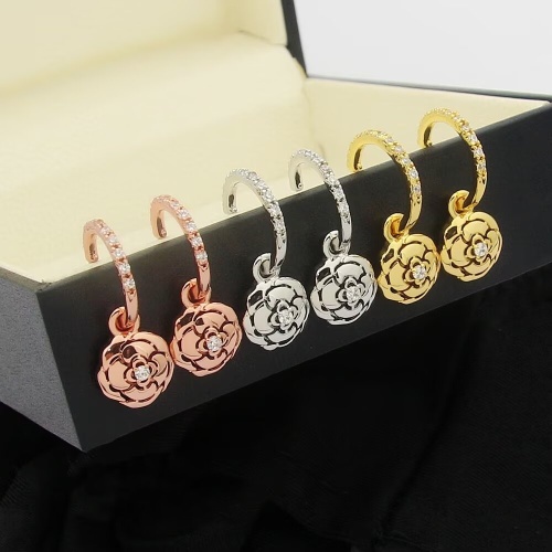 Cheap Chanel Earrings For Women #1235081 Replica Wholesale [$27.00 USD] [ITEM#1235081] on Replica Chanel Earrings