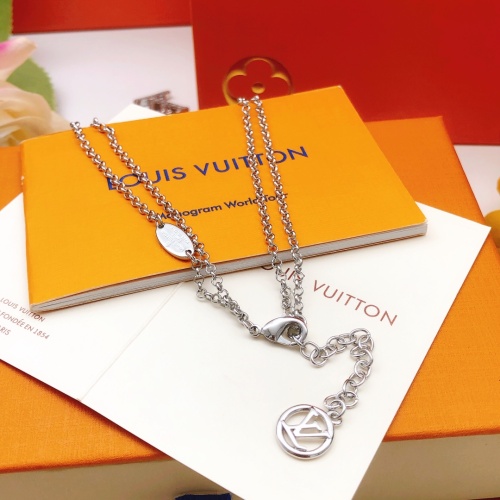 Cheap Louis Vuitton Necklaces #1235090 Replica Wholesale [$40.00 USD] [ITEM#1235090] on Replica Louis Vuitton Necklaces