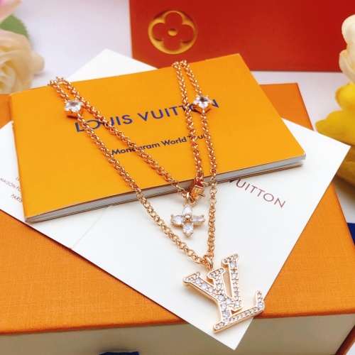 Cheap Louis Vuitton Necklaces #1235091 Replica Wholesale [$40.00 USD] [ITEM#1235091] on Replica Louis Vuitton Necklaces