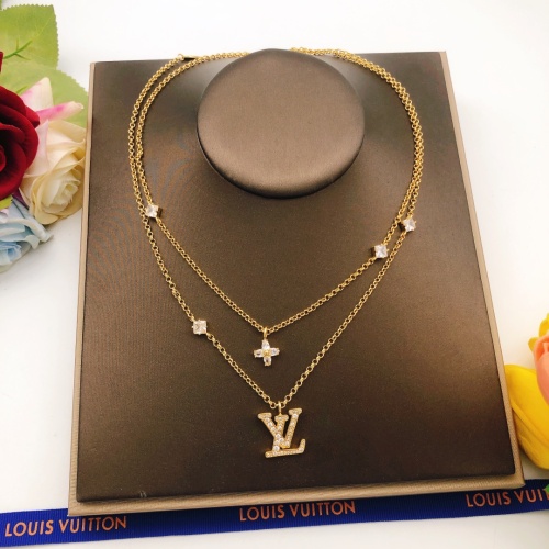 Cheap Louis Vuitton Necklaces #1235092 Replica Wholesale [$40.00 USD] [ITEM#1235092] on Replica Louis Vuitton Necklaces