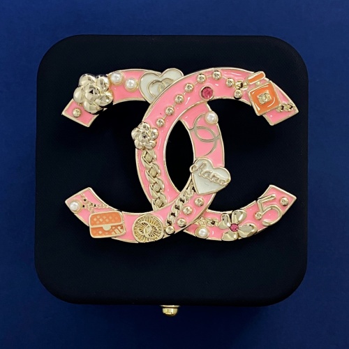 Cheap Chanel Brooches For Women #1235094 Replica Wholesale [$29.00 USD] [ITEM#1235094] on Replica Chanel Brooches