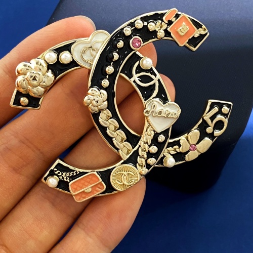 Cheap Chanel Brooches For Women #1235095 Replica Wholesale [$29.00 USD] [ITEM#1235095] on Replica Chanel Brooches