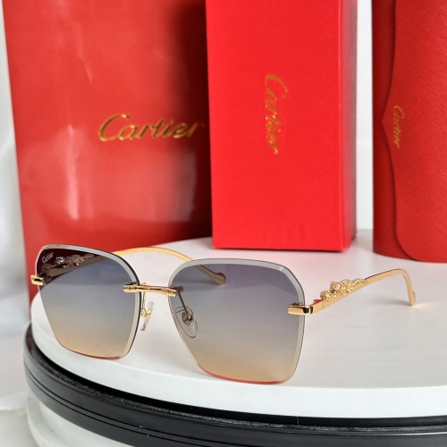 Cheap Cartier AAA Quality Sunglassess #1235107 Replica Wholesale [$60.00 USD] [ITEM#1235107] on Replica Cartier AAA Quality Sunglassess