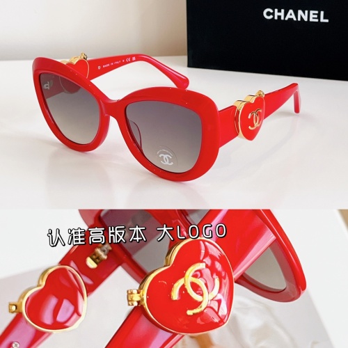 Cheap Chanel AAA Quality Sunglasses #1235148 Replica Wholesale [$72.00 USD] [ITEM#1235148] on Replica Chanel AAA Quality Sunglasses