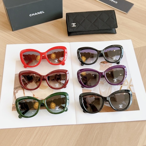 Cheap Chanel AAA Quality Sunglasses #1235148 Replica Wholesale [$72.00 USD] [ITEM#1235148] on Replica Chanel AAA Quality Sunglasses