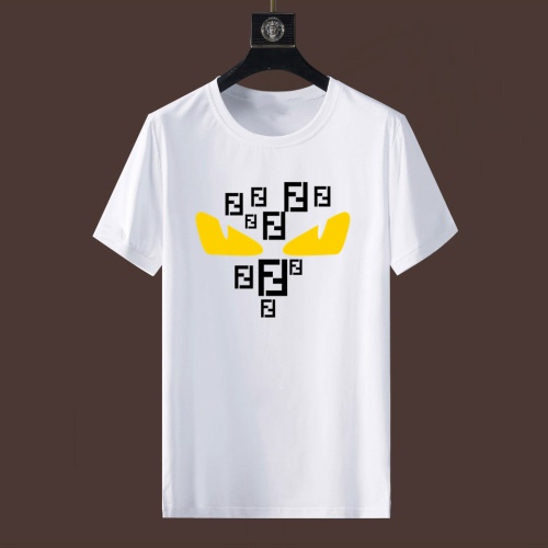 Cheap Fendi T-Shirts Short Sleeved For Unisex #1235169 Replica Wholesale [$25.00 USD] [ITEM#1235169] on Replica Fendi T-Shirts