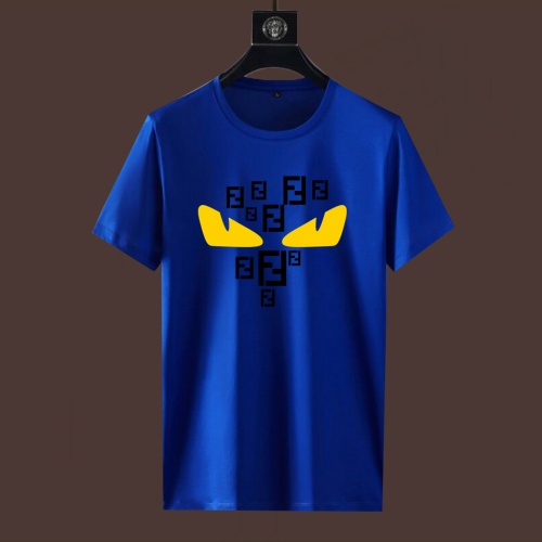 Cheap Fendi T-Shirts Short Sleeved For Unisex #1235171 Replica Wholesale [$25.00 USD] [ITEM#1235171] on Replica Fendi T-Shirts