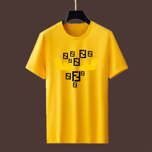 Cheap Fendi T-Shirts Short Sleeved For Unisex #1235173 Replica Wholesale [$25.00 USD] [ITEM#1235173] on Replica Fendi T-Shirts