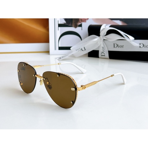 Cheap Christian Dior AAA Quality Sunglasses #1235187 Replica Wholesale [$45.00 USD] [ITEM#1235187] on Replica Christian Dior AAA Quality Sunglasses