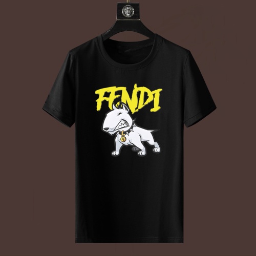 Cheap Fendi T-Shirts Short Sleeved For Unisex #1235197 Replica Wholesale [$25.00 USD] [ITEM#1235197] on Replica Fendi T-Shirts