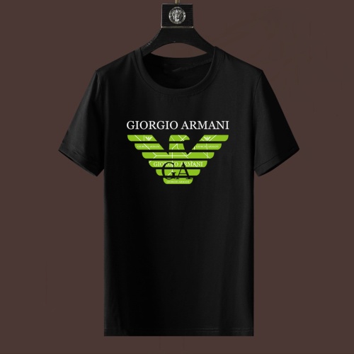 Cheap Armani T-Shirts Short Sleeved For Unisex #1235207 Replica Wholesale [$25.00 USD] [ITEM#1235207] on Replica Armani T-Shirts