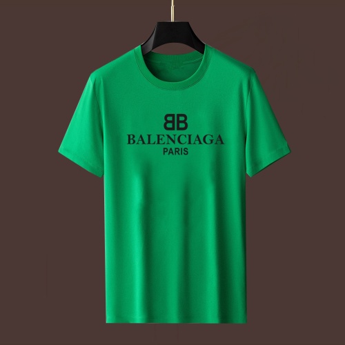 Cheap Balenciaga T-Shirts Short Sleeved For Unisex #1235218 Replica Wholesale [$25.00 USD] [ITEM#1235218] on Replica Balenciaga T-Shirts