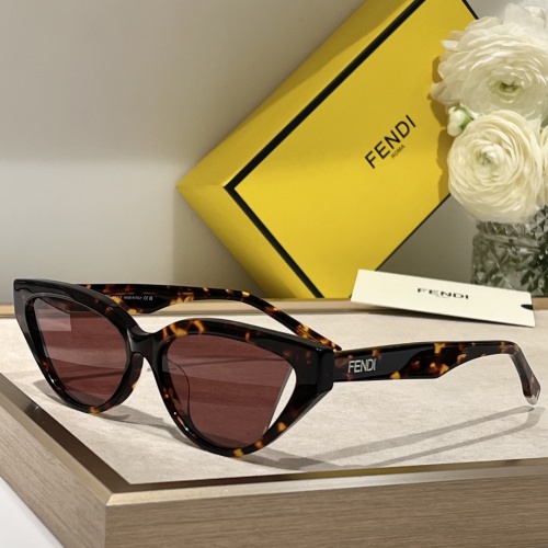 Cheap Fendi AAA Quality Sunglasses #1235256 Replica Wholesale [$60.00 USD] [ITEM#1235256] on Replica Fendi AAA Quality Sunglasses