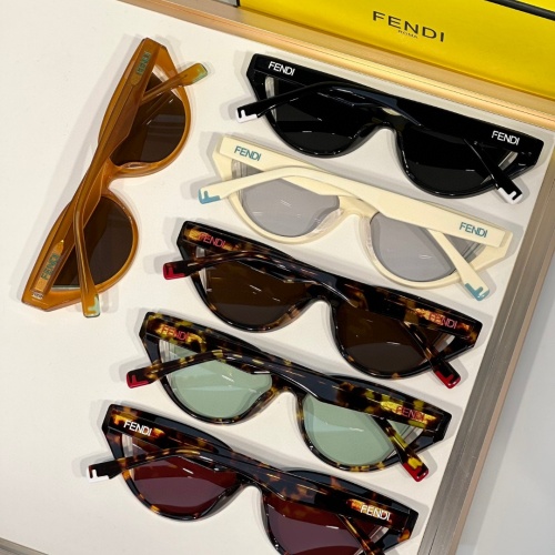 Cheap Fendi AAA Quality Sunglasses #1235257 Replica Wholesale [$60.00 USD] [ITEM#1235257] on Replica Fendi AAA Quality Sunglasses