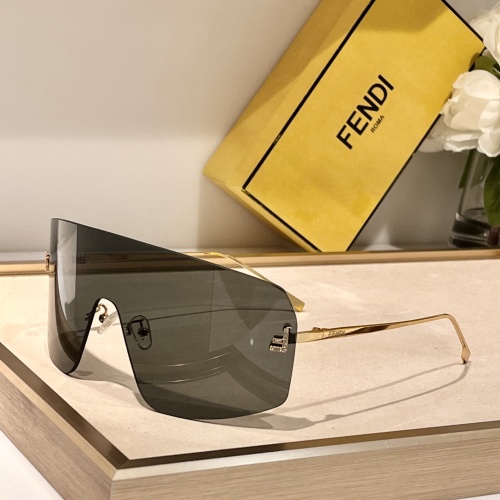 Cheap Fendi AAA Quality Sunglasses #1235269 Replica Wholesale [$60.00 USD] [ITEM#1235269] on Replica Fendi AAA Quality Sunglasses